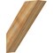 Ekena Millwork 6"W x 20"D x 24"H Traditional Rough Sawn Knee Brace, Western Red Cedar BRC06X20X24TRA00RWR - alternate 1
